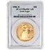 1988 1 oz American Gold Eagle Proof Bullion Coin - Graded PR 69 by PCGS thumbnail