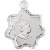 2019 1 oz Australian Christmas Reindeer Star-Shaped Proof Silver Coin (Pre-Owned in Good Condition) thumbnail