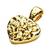 6.6 Gram Degussa Heart-Shaped Gold Pendant thumbnail