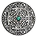 Fiji Silver Mandala 2022 - Art Nouveau - Antique Finish  - 3 oz thumbnail