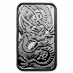 2021 1 oz Perth Mint Silver Dragon Proof Bar  thumbnail