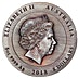 2018 5 oz Australia Rare Earth Patina Antiqued High-Relief Silver Coin (With Box & COA) thumbnail