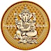 1 oz Australian Diwali Gilded Silver Medallion - Lakshmi Holding Lotus Flower thumbnail