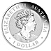 2019 1 oz Australian Kangaroo Gilded Silver Bullion Coin thumbnail