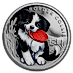 2018 1/2 oz Australia Border Collie Silver Coin thumbnail