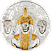 2025 3 oz Cook Islands Legends Aztec Empire Silver Coin thumbnail