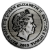2018 5 oz Tuvalu Dragon Antiqued High-Relief Silver Coin (With Box & COA) thumbnail