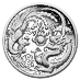 2018 1 oz Australian Dragon and Phoenix Proof Silver Coin thumbnail