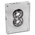 2019 2 oz Tuvalu Figure 8 Koi Fish Antique-Finished Silver Coin (With box & COA) thumbnail