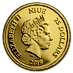 2019 1/4 oz Niue Island Star Wars: The Rise Of Skywalker - BB8 & D-O Gold Coin thumbnail
