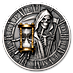 2018 2 oz Niue Carpe Diem Grim Reaper Silver Coin thumbnail