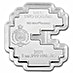 2021 1 oz Niue Pac Man Colourized Silver Coin thumbnail