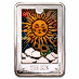 2024 1 oz Niue Tarot Card The Sun Silver Coin thumbnail