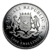 2015 1 Kilogram Somalian Silver Elephant Bullion Coin thumbnail
