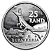 2019 1 oz South African Natura Archosaur Silver Coin thumbnail