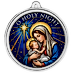 1 oz Scottsdale Mint O Holy Night Silver Colourized Round thumbnail