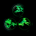 Austrian Copper Supersaurs Series - 3 copper coin set - Glow In The Dark thumbnail