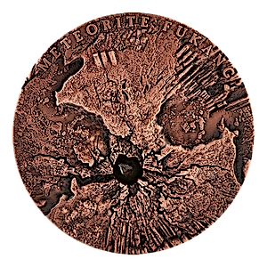 2018 2 oz Niue World of Meteorites 