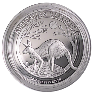 2019 1 oz Australian Kangaroo High-Relief Proof Silver Bullion Coin