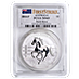 2014 1 oz Australian Stock Horse Series Silver Coin - PCGS MS 69 thumbnail