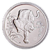1986 5 oz Singapore Mint Lunar Series 