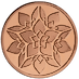 1 AVDP oz Freedom to Flourish Copper Round (Pre-owned in Good Condition) thumbnail