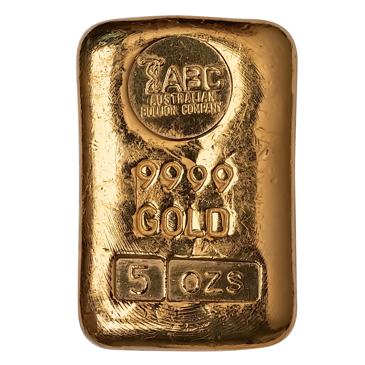 Buy 5 oz ABC Bullion Gold Bar (Pre-Owned)