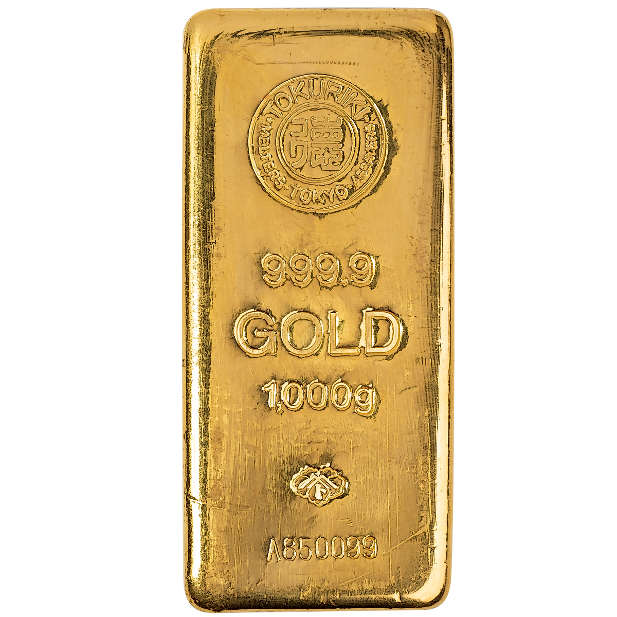Buy 1 Kilogram Tokuriki Honten Gold Bullion Bar
