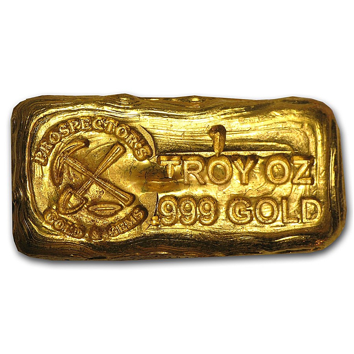 Buy 1 oz Prospectors Gold & Gems Gold Bullion Bar