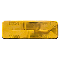 Heraeus Gold Bars - 400 oz Heraeus Gold Bars - 400 oz