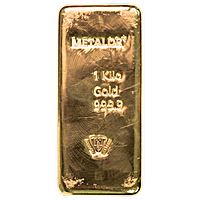 Metalor Gold Bar - 1 kg Metalor Gold Bar - 1 kg