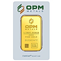 OPM Gold Bar - 1 oz OPM Gold Bar - 1 oz