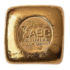 1 oz ABC Bullion Cast Gold Bar