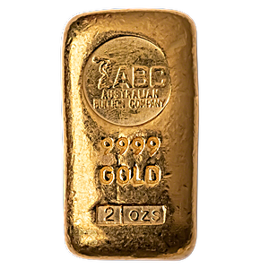 2 oz ABC Bullion Gold Bar (Pre-Owned in Good Condition)