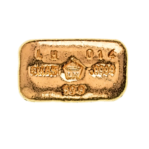 50 Gram Logam Mulia Cast Gold Bullion Bar (Pre-Owned in Good Condition)