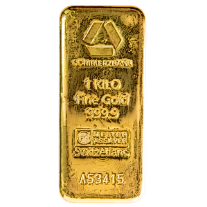 1 Kilogram Commerzbank Argor-Heraeus Gold Bullion Bar