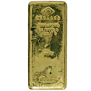 1 Kilogram Degussa Gold Bullion Bar (Pre-Owned in Good Condition)