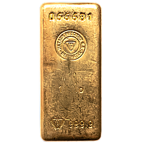 1 Kilogram Métaux Précieux SA Neuchatel Gold Bullion Bar