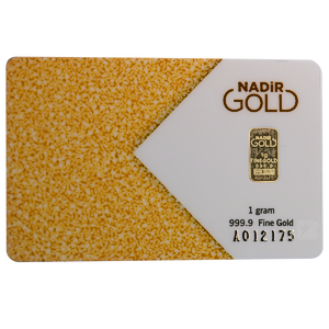 1 Gram Nadir Gold Bullion Bar