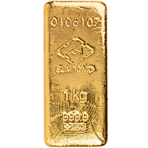 1 Kilogram Sumitomo Gold Bullion Bar