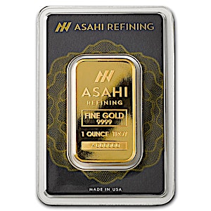 1 oz Asahi Gold Bullion Bar