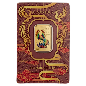 2026 10 Gram PAMP Swiss Good Luck Gold Bullion Bar - Phoenix