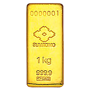 1 Kilogram Sumitomo Gold Bullion Bar