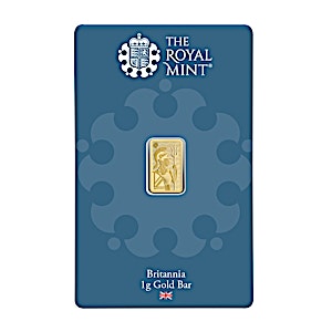 1 Gram United Kingdom Gold Britannia Bullion Bar