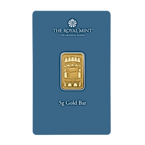 5 Gram Royal Mint Gold Kaaba Bullion Bar