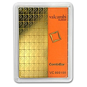Valcambi Gold CombiBar - 100 x 1 g
