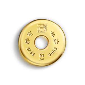 1 Tael ABC Bullion Gold Cast Bar