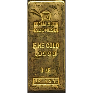 1 Kilogram Logam Mulia Gold Bullion Bar