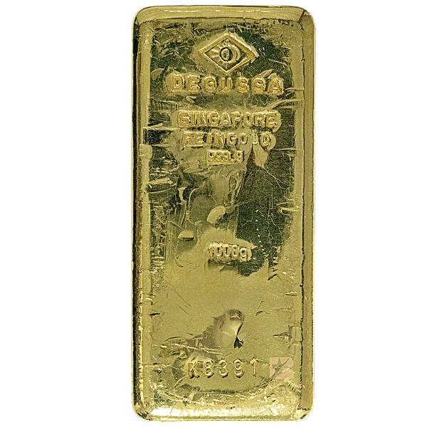 Buy 1 Kilogram Degussa Gold Bullion Bar (Pre-Owned)