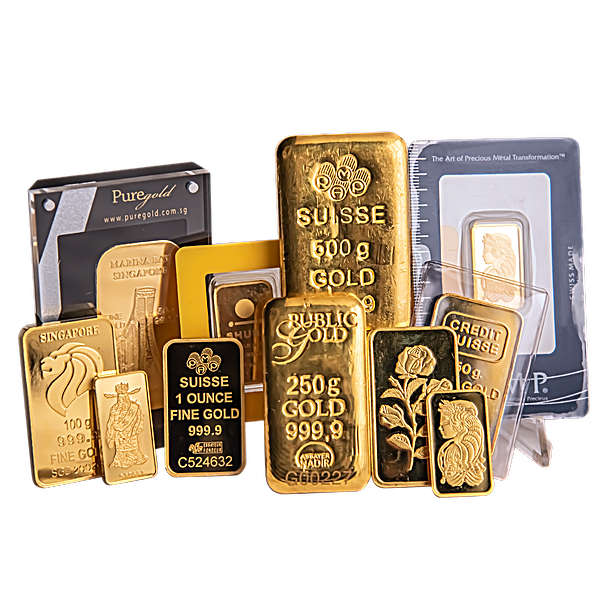 Buy 1 Kilogram of Gold Bullion Bars Various Brands
